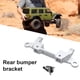 thumbnail image 5 of RC Car Trasero Montaje de parachoques Metal Piezas de automóviles controladas con control remoto Modificación de accesorios para parachoques Reemplazar accesorios para la modificación de plata sidaley FN009818-04, 5 of 7