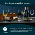 thumbnail image 4 of Libbey Reserve 9123 Renaissance All Purpose Wine Glasses, Classic Red and White Wine Glasses Set of 12, Stemware Glass Set for Wine Tasting, Parties, 4 of 4