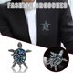 thumbnail image 1 of Vintage enorme piedra azul vidrio Shell tortuga Animal figural broche Pin personalidad única Wmkox8yii fajkfhkj5820, 1 of 7
