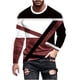 thumbnail image 2 of Blusas y camisas de manga larga con cuello redondo para hombre, estilo casual, cuello redondo, manga larga, estampado, blusa para hombre, 2 of 4