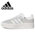 thumbnail image 3 of Zapatillas de skate de suela gruesa para mujer Adidas Originals Gazelle Bold, cómodas, antideslizantes, informales, a la moda para exteriores, 3 of 5