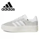 thumbnail image 3 of Zapatillas de skate de suela gruesa para mujer Adidas Originals Gazelle Bold, cómodas, antideslizantes, informales, a la moda para exteriores, 3 of 5