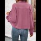 thumbnail image 4 of Chaquetas Informales de para Mujer, Chaquetas con Botones, Blusas de Larga de Moda para Otoño. Rosa L, 4 of 7
