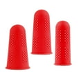 thumbnail image 1 of 3 Pcs Manchon Protecteur de Doigt Réutilisable Robuste Portable Durable Rouge, 1 of 9