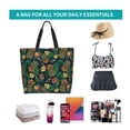 thumbnail image 6 of Naloa Hawaiian Tribal Mask Tote Bag for Women Large Capacity Shoulder Bag for College Work Travel Shopping, 6 of 8