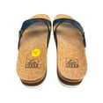thumbnail image 5 of Reef Women's Cushion Vista Hi Slip On Two-Strap Chunky Sole Sandal (Black, 6), 5 of 6