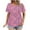Pink-14, variant on Perfectbot T-Shirts for Womens Casual Loose Plus Size Summer Crewneck Short Sleeve Tops ,S-5XL