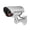 Silver, variant on Fake Security Camera, Dummy Camera for Indoor Use, Realistic Surveillance Decoy with Flashing Led Light for Home Security or Business