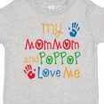 thumbnail image 4 of Inktastic Mommom and Poppop Love Me Boys or Girls Toddler T-Shirt, 4 of 5