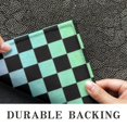 thumbnail image 6 of Gradient Color Checkered Pattern Door Rugs,Washable Non Slip Door Mats Indoor,Decorative Door Mats,Entry Mat Indoor for Entrance,Bedroom,Kitchen,Bathroom,20"x32", 6 of 6