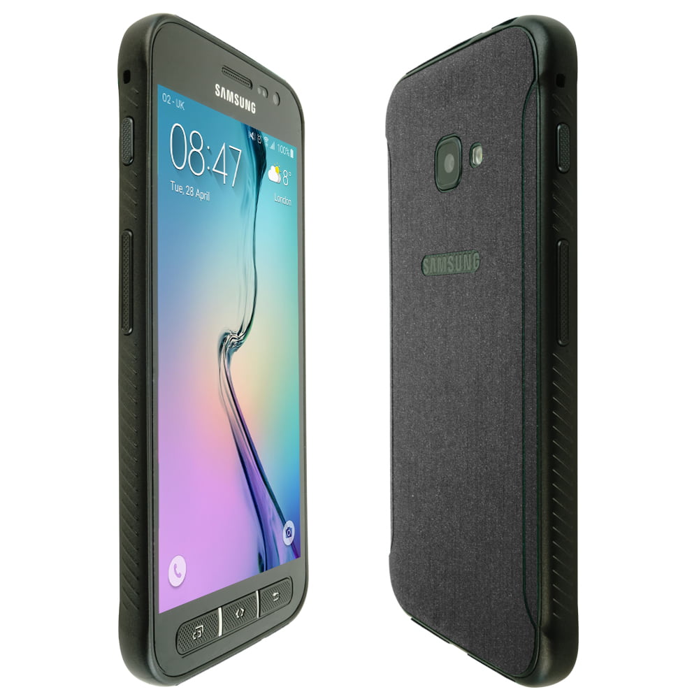 Skinomi TechSkin Brushed Steel & Screen Protector for Samsung Galaxy XCover 4