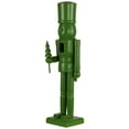 thumbnail image 4 of Northlight Nutcracker Soldier with Tree Christmas Figure - 15" - Green, 4 of 8