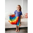 thumbnail image 4 of Purple Rainbow Twirly Dress, 4 of 9