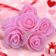 thumbnail image 4 of Uxgjfwu Artificial Foam Roses, 100 Pieces Simulated Flower Arrangement for Party Decor, Realistic Looking Fake Flowers for Wedding Centerpiece, Valentine's Day, Home, 4 of 6
