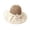 Beige, variant on Women UPF 50 Wide Brim Sun Hat, Breathable UV Protection Bucket Hat for Beach Travel
