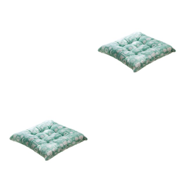 Wweixi Coussin pour Chaise Carrée - Doux et Confortable Large Gamme d'Utilisations Coussin de Chaise Carré Vaisselle 2Set