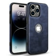 thumbnail image 1 of Elegant Choise Case for iPhone 14 Pro Max/14 Pro/14 Plus/14 PU Leather Protective Phone Cover, Blue, 1 of 13