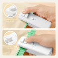 thumbnail image 5 of Kid Students Double Layer Pencil Case Bag Large Capacity Canvas Stationery BoxDark Grey, 5 of 5