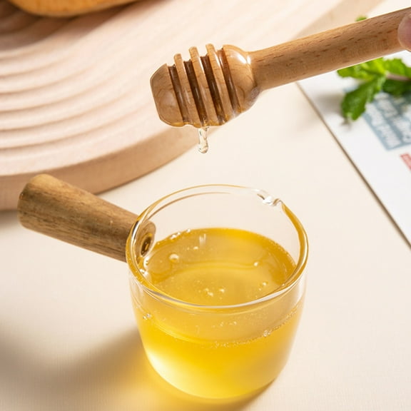 MLINS Chocolate Wooden Sticks Set for Home Use Easy to Clean MultiFunction Cocktail Stirrer 3Pcs