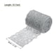 thumbnail image 2 of Cinta de encaje de patrón floral Uxcell para costura, manualidades, envoltura de regalos, ramos, gris, 2 of 6
