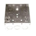 thumbnail image 1 of Hubbel Electric Raco 4in. Square Box With Clamps  0242, 1 of 1