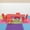 Red, variant on Emma + Oliver 24"W x 48"L Red Plastic Adjustable Activity Table Set-4 Chairs