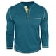 thumbnail image 4 of pstuiky mangas largas para hombre, Camiseta informal de manga larga con cuello redondo y bolsillos abotonados para hombre, color liso, transpirable Tops de hombre xl, 4 of 7