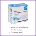 thumbnail image 2 of McKesson Extended Wear Adult Heavy Absorbency Briefs Medium Case of 56, Lavender, 2 of 8