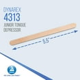 thumbnail image 2 of Dynarex Junior Tongue Depressors - 100 Ea, 2 Pack, 2 of 5
