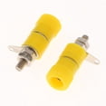 thumbnail image 3 of Conector industrial tipo banana de 10 mm y 4 mm amarillo, 3 of 9