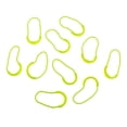 thumbnail image 1 of AMLESO 10 Pcs Plastic U Shape Zip Puller Strong Zipper Pull Cord Fluorescent Green, 1 of 8