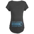 thumbnail image 1 of CafePress - Baby Loading Please Wait Maternity Dark T Shirt - Maternity Dark T-Shirt, 1 of 1