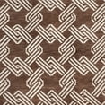 thumbnail image 4 of SAFAVIEH Mosaic Amilia Geometric Area Rug, Brown/Cream, 9' x 12', 4 of 5