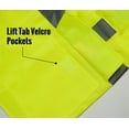 thumbnail image 3 of RK Safety High Visibility Safety Vest with Reflective Strips and Pockets - ANSI Class 2 - Neon Yellow / Extra Large, 3 of 6