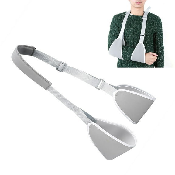 Adjustable Arm Sling,Shoulder Support,Swathe Brace Reinforced Immobilizer Broken Forearm, for Broken Wrists, Arm Fractures and Injury