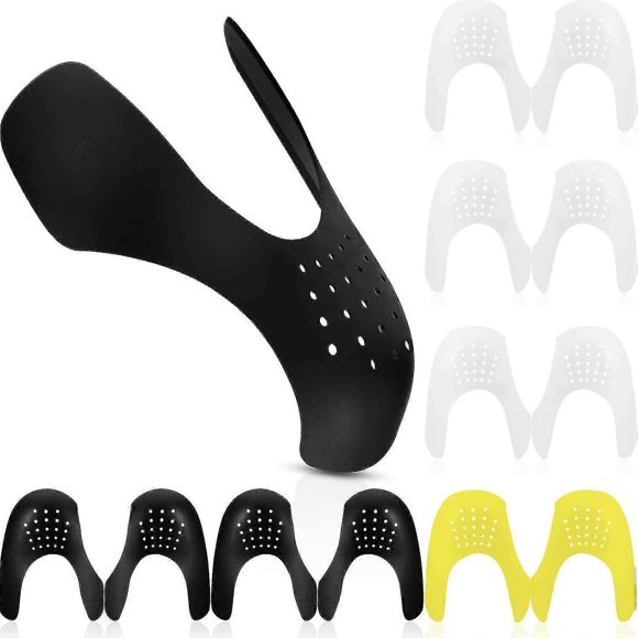 6 Pairs Anti-wrinkle Shoes Crease Protector Toe Box Decreaser, Avoid Shoes Crease Indentation Men's 7-12/ Women's 5-8