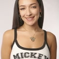 thumbnail image 4 of Disney Minnie Mouse Fashion Multi-Color Stone Minnie Mouse Necklace, 4 of 6