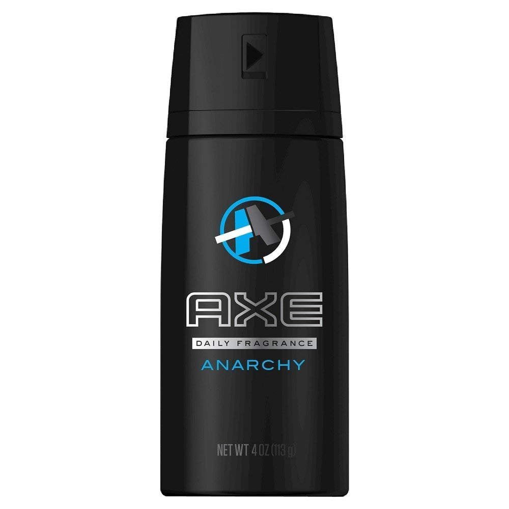 AXE Deodorant Body Spray Anarchy 150 Ml/5.07 Oz (Pack of 6)