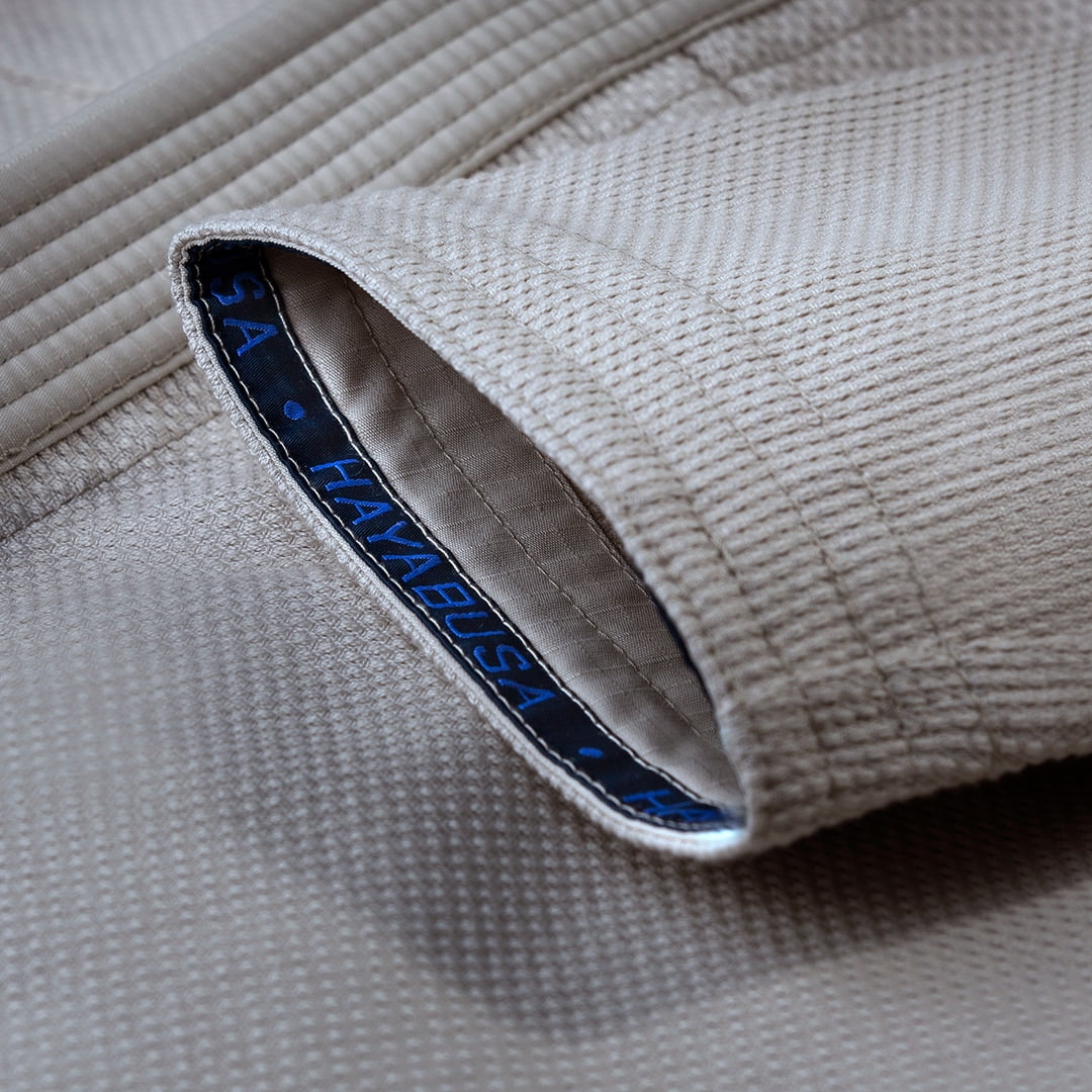 Hayabusa Lightweight Pearl Weave Jiu Jitsu Gi, Stone White A2