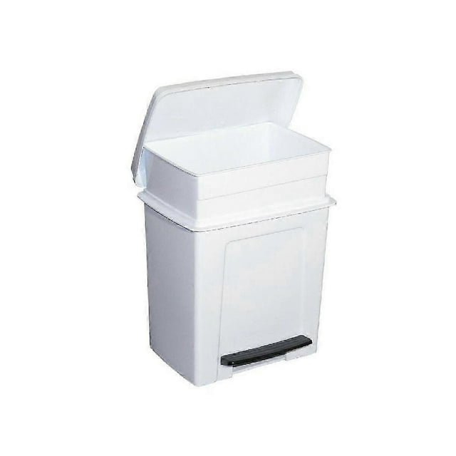 Pedal bin White 8 L