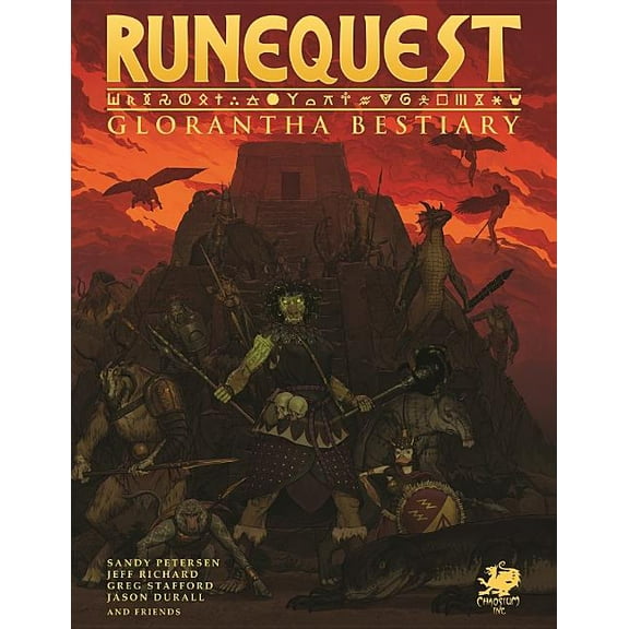 Runequest Bestiary, (Hardcover)