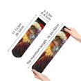 thumbnail image 4 of Pofeuu Geometric American Bald Eagle Print 30cm Socks, Adult Running Hiking Socks for Youth and Adult, 4 of 7