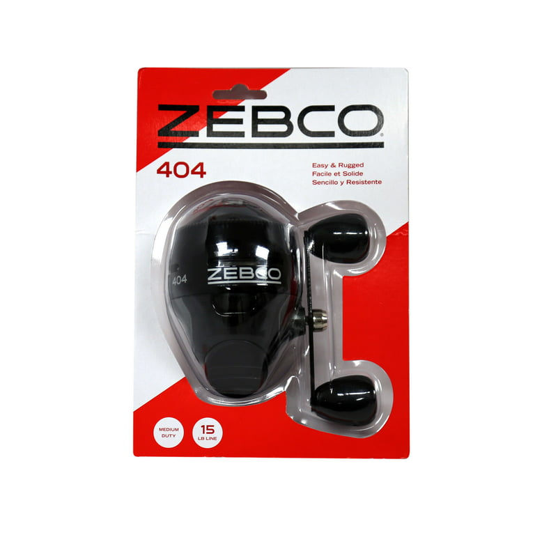 Zebco 404 Spincast Reel Pre-Spooled with 15lb Mono ZS4560