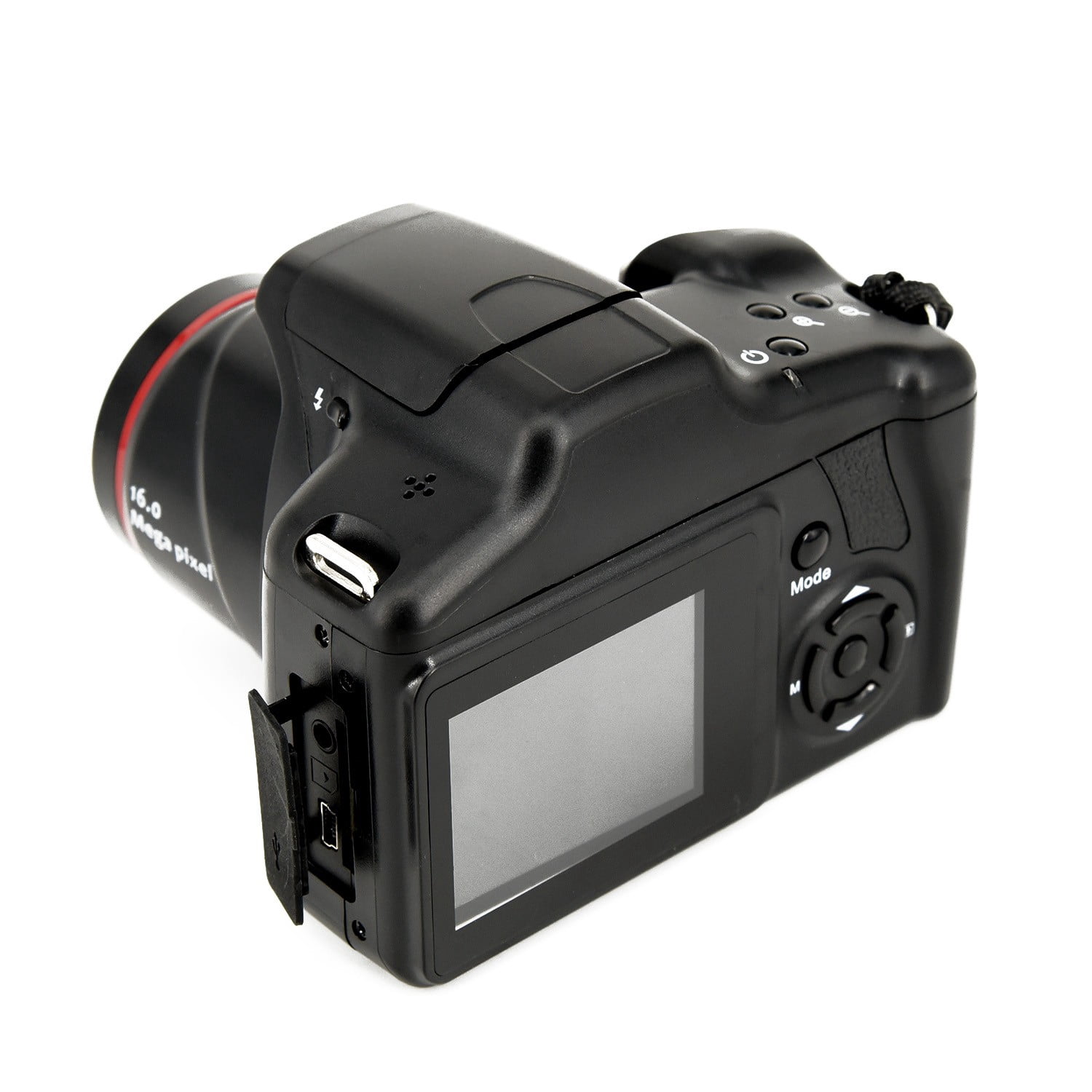 High Definition Slr Camera 16Mp 1080P 16X Zoom 2.4 inch Long-Focus Digital Camera Tft Screen Anti-Shake Digital Slr Camera by RichLink