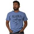 thumbnail image 5 of Alaska is Calling and I Must Go Women's Graphic T Shirt Tees Brisco Brands X, 5 of 6
