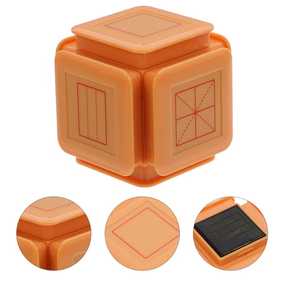 FOMIYES Six-Sided Handwriting Line Stamp with Quick-Dry Ink for Teachers - Classroom Marking Supplies for and Feedback