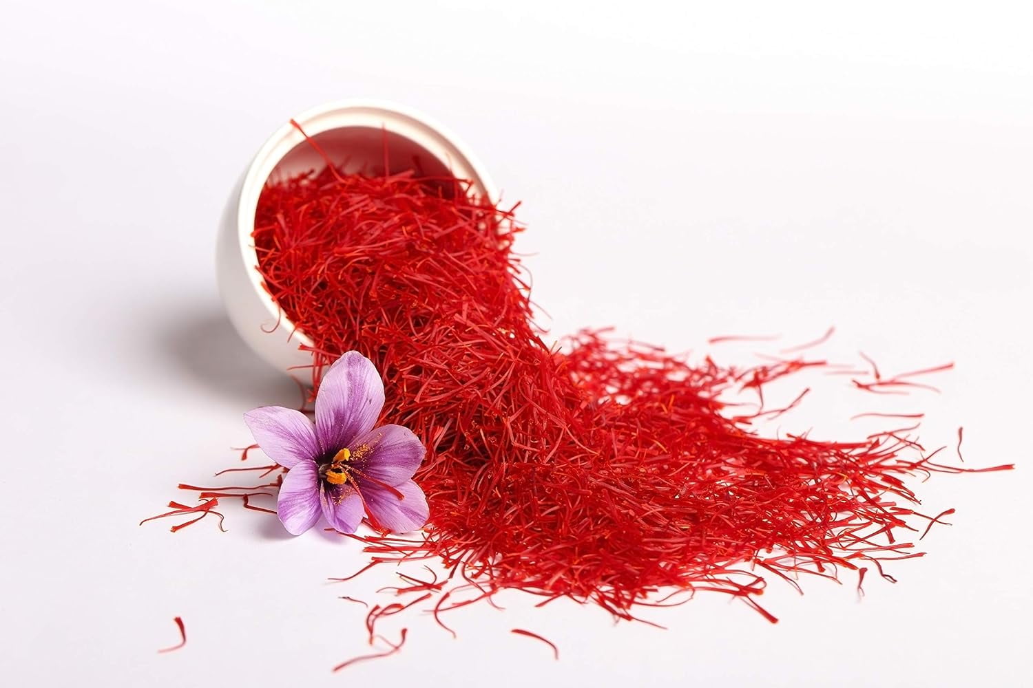 Premium Saffron Threads, Pure All Red Saffron Spice | Super Negin Grade | For Culinary Use Such as Tea, Paella, Golden Milk, Rice, & Risotto – 5 Grams
