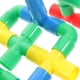 thumbnail image 5 of 1 juego de bloques de construcción de tubería de agua de plástico, pieza de juguete educativo para niños y bloques de inserción de colores surtidos, 5 of 5