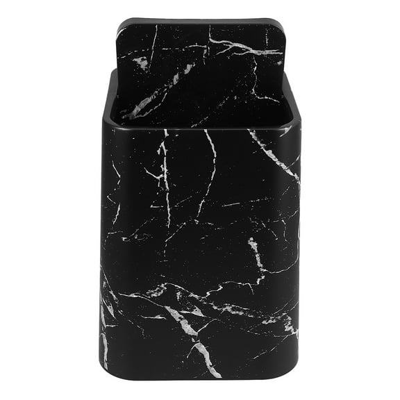 FRCOLOR Marble Trash Can Kitchen Plastic Office Trash Can Farmhouse Trash Bin Bathroom Trash Can Outdoor Waste Container Garbage Can Container