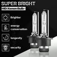 thumbnail image 5 of D2S 35W 6000K HID Xenon Replacement Low/High Beam Headlight Lamp Bulbs White, 5 of 12